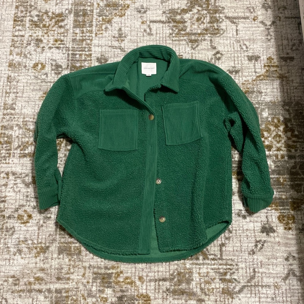 american eagle sherpa jacket